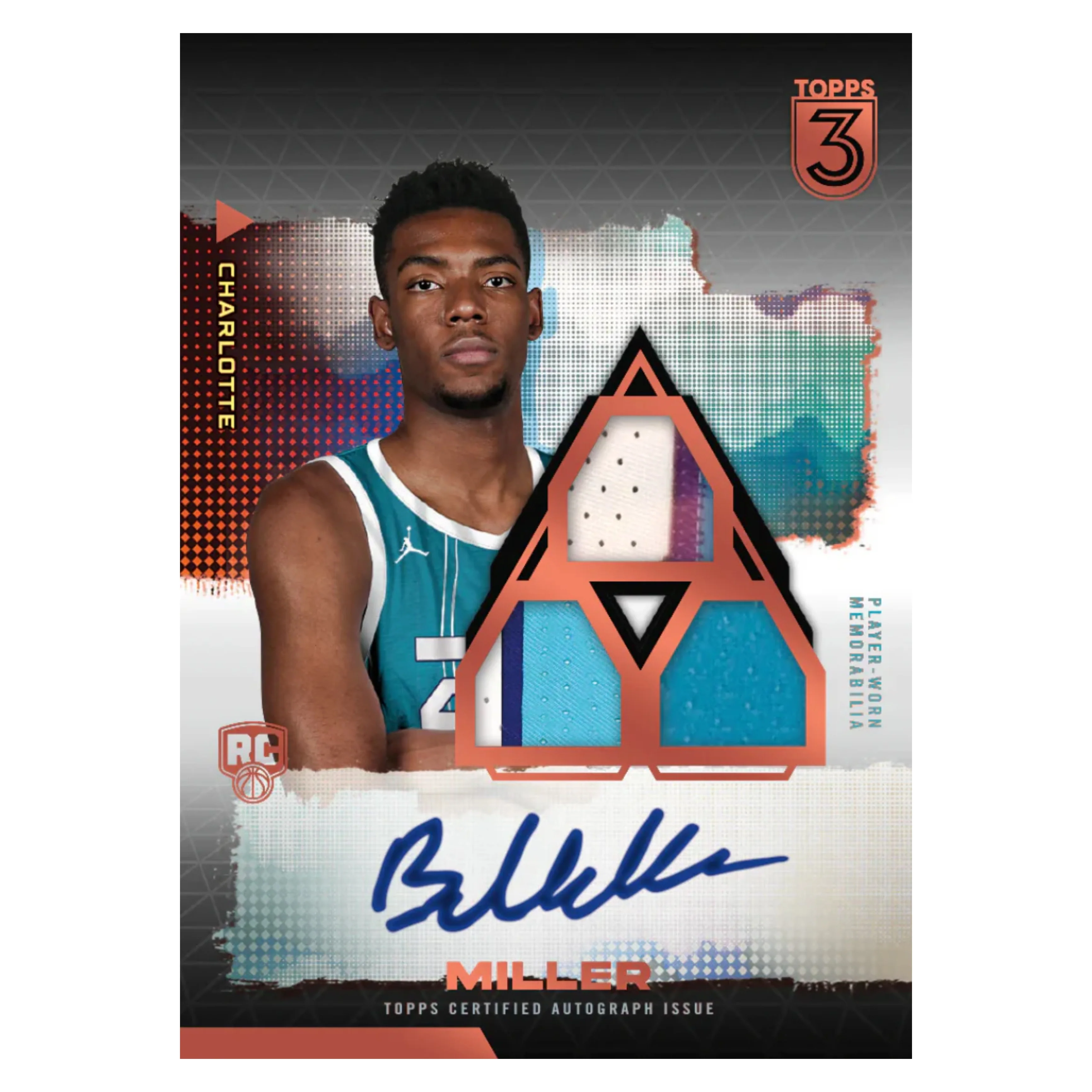 Topps | 2023-24 Topps Three Basketball - Hobby Box - Image 4