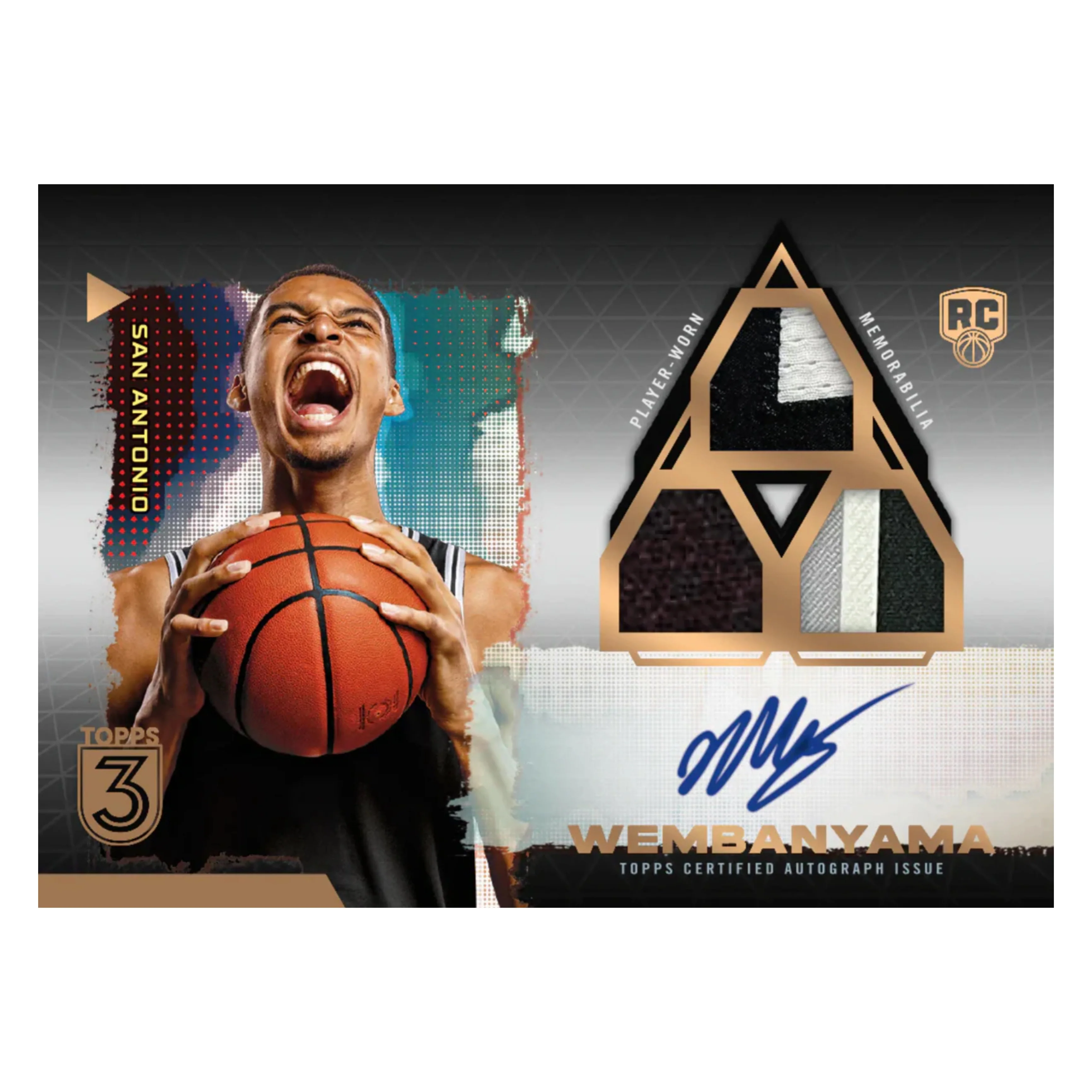 Topps | 2023-24 Topps Three Basketball - Hobby Box - Image 5