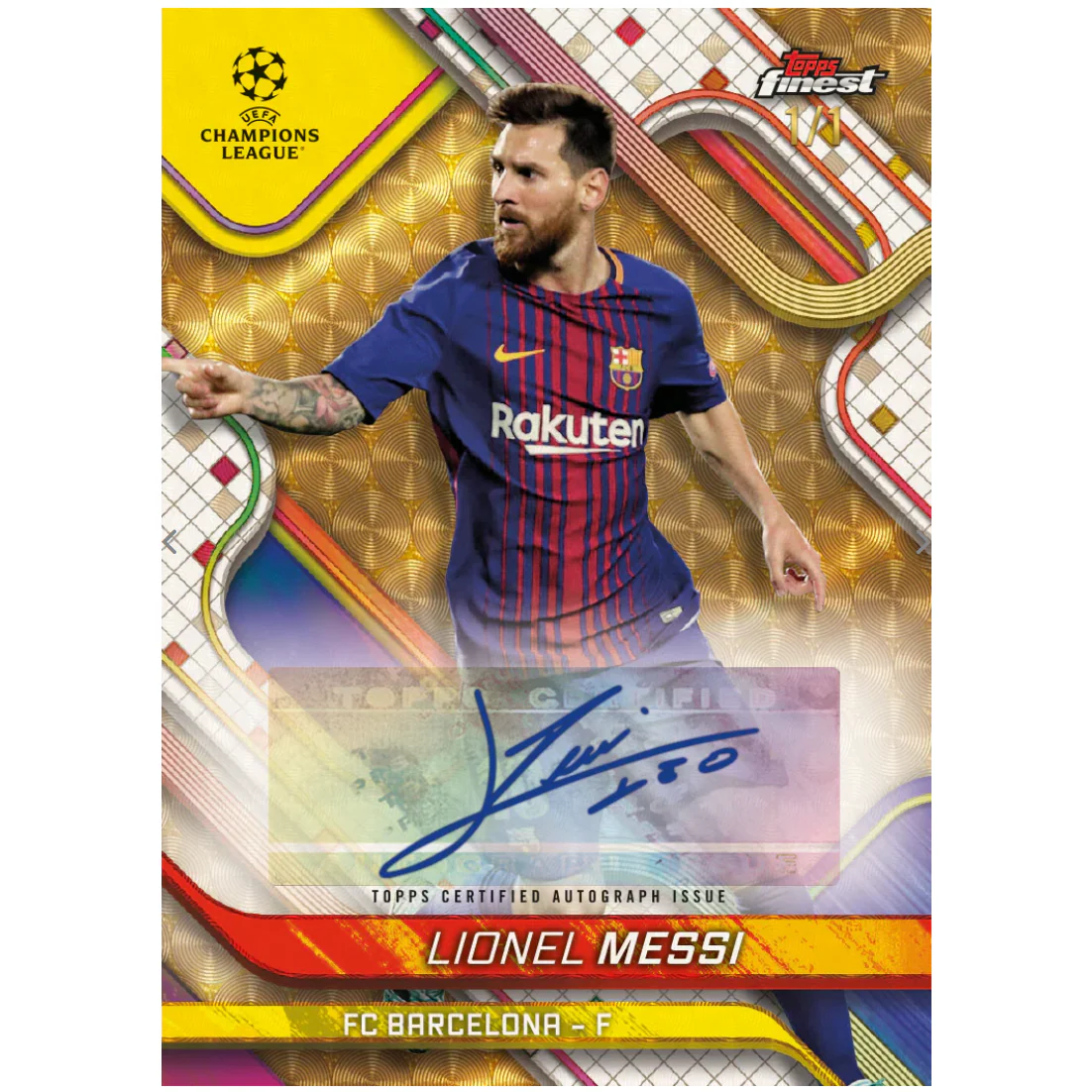 Topps | 24/25 Finest UEFA Club Competitions - Hobby - 2 Autograph - Image 5