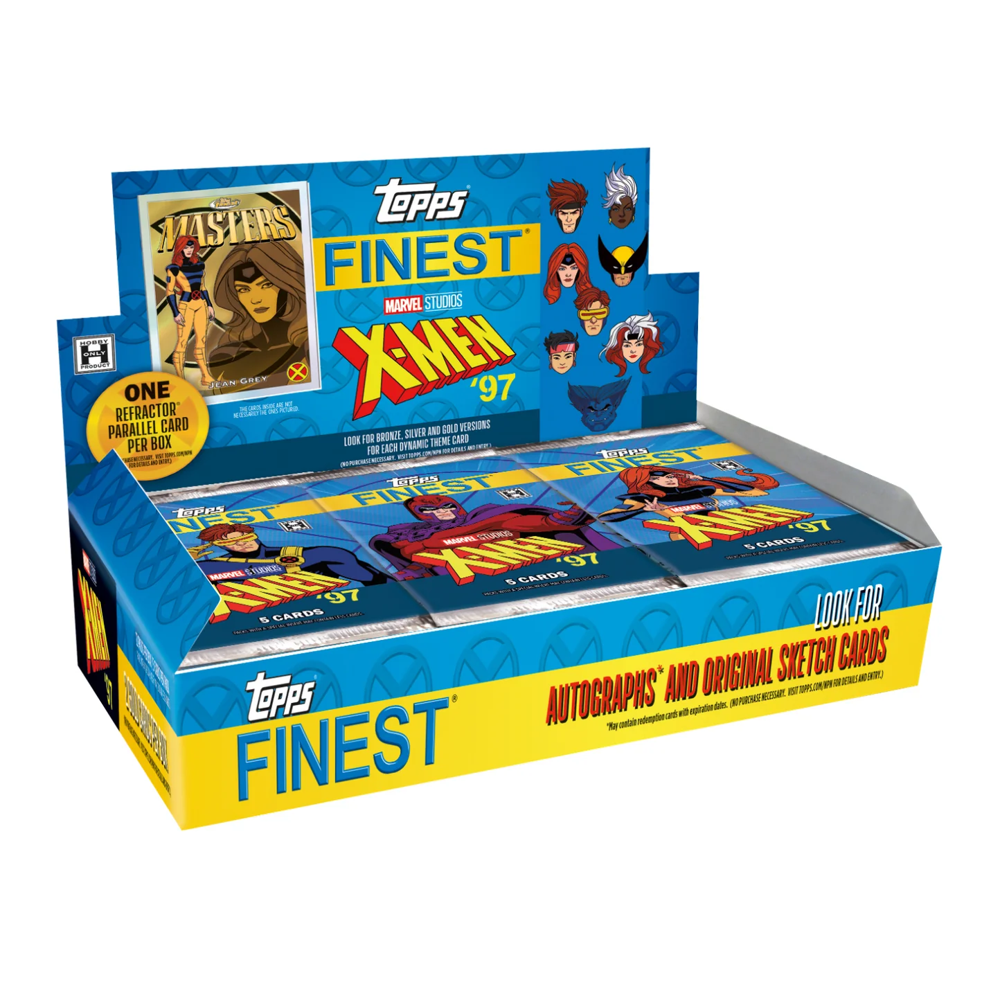 Topps | Finest® X-Men 97' Marvel - Hobby Box