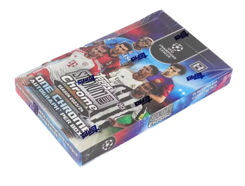 Topps | Stadium Club Chrome UEFA 2023/24 - Hobby Box - 1 Autograph - Image 5