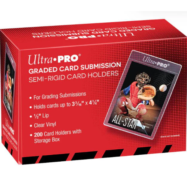 Ultra Pro 200 Graded Semi-Rigid Card Holders Submission