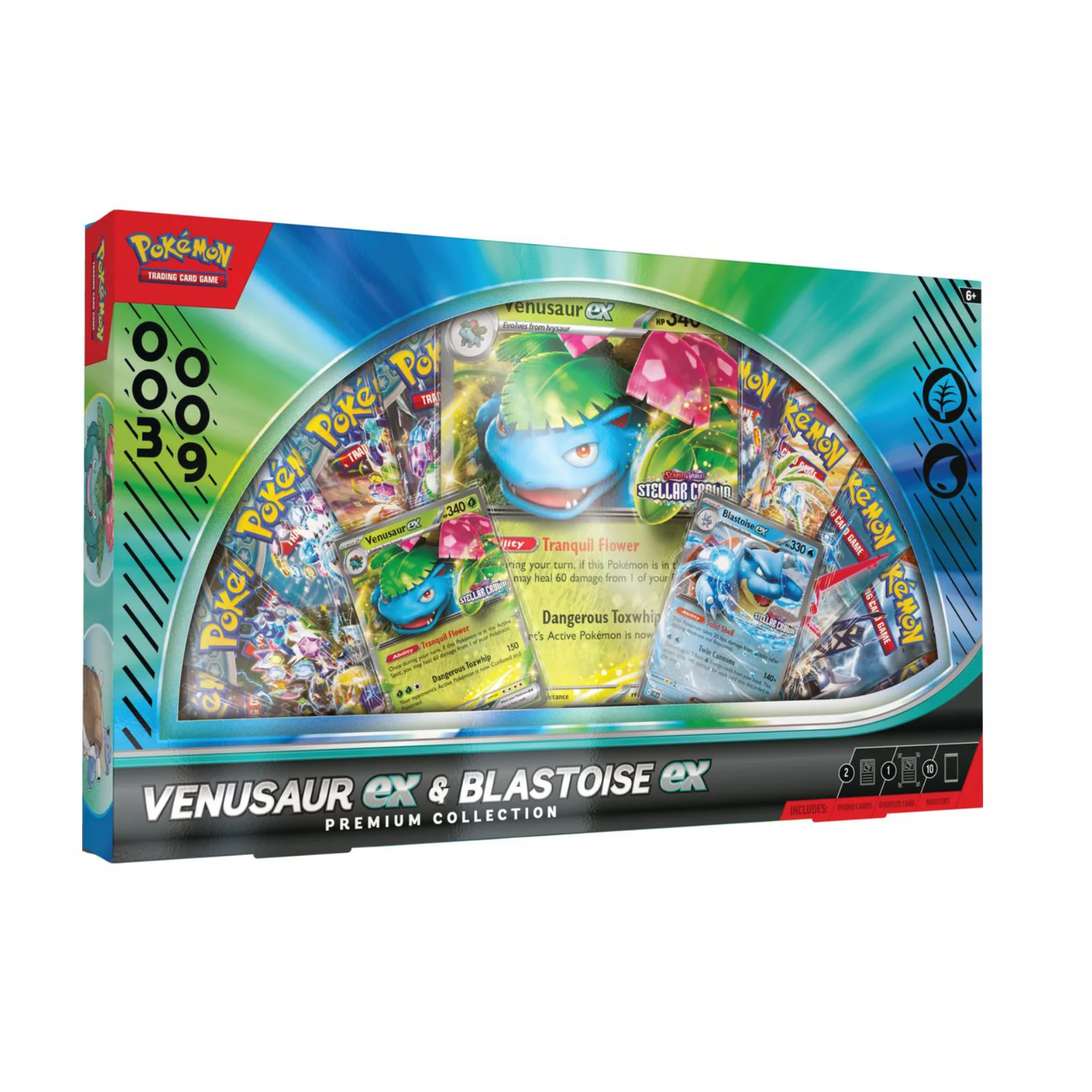 Venusaur ex and Blastoise ex Premium Collection