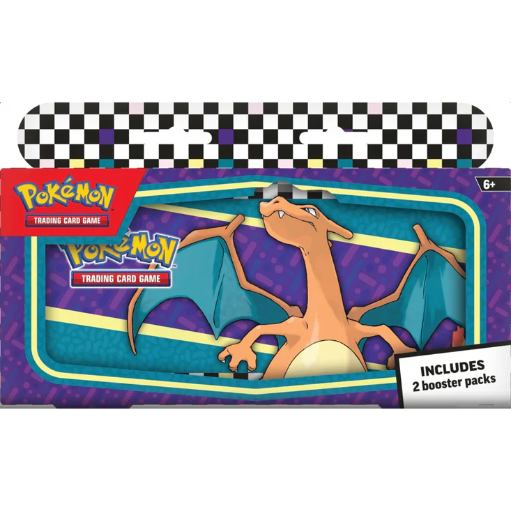 Estuche Charizard + 2 Sobres